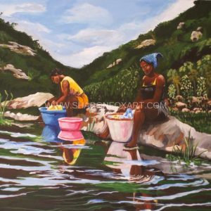 Washday in Clarendon